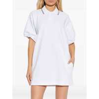 Tricouri Polo Dama - Tricouri Polo Alexander Wang Cotton Polo Mini Dress WHITE Femei (BM 19521899) - B-mall.ro
