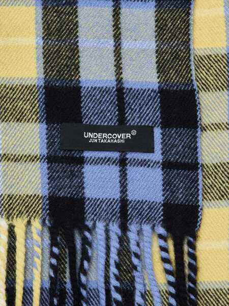 Esarfe UNDERCOVER Wool check Scarf LIGHTBLUE Barbati (BM 19521908) 2