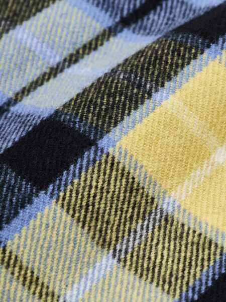 Esarfe UNDERCOVER Wool check Scarf LIGHTBLUE Barbati (BM 19521908) 3