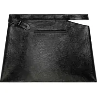 Fuste scurte Vinyl Miniskirt With Cut-Outs Femei