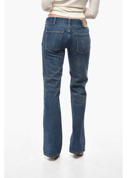Blugi drepti Cline Mid-Waisted Flared Denims 22Cm Blue Femei (BM 19522010) 2