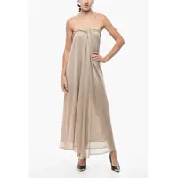 Rochii lungi Strapless The Ona Dress With Front Knot Femei