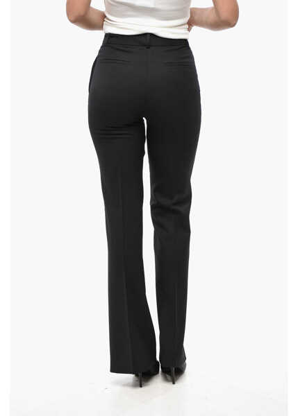 Pantaloni office P.A.R.O.S.H. Wool Stretch Liliuxy Pants Black Femei (BM 19522067) 2