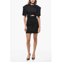 Rochii scurte Jersey Tee Dress With Front Cut-Out Femei