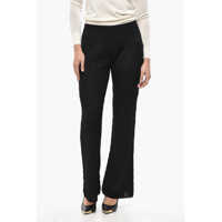 Pantaloni casual Monogram Design Knitted Pants Femei
