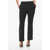 Bottega Veneta Wool Flared Fit Pants With Belt Loops Black
