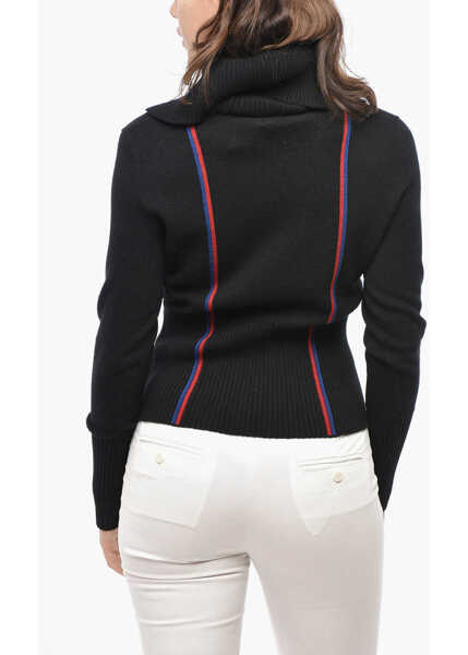 Pulovere Dior Turtleneck Usines Wool Sweater Black Femei (BM 19522220) 2