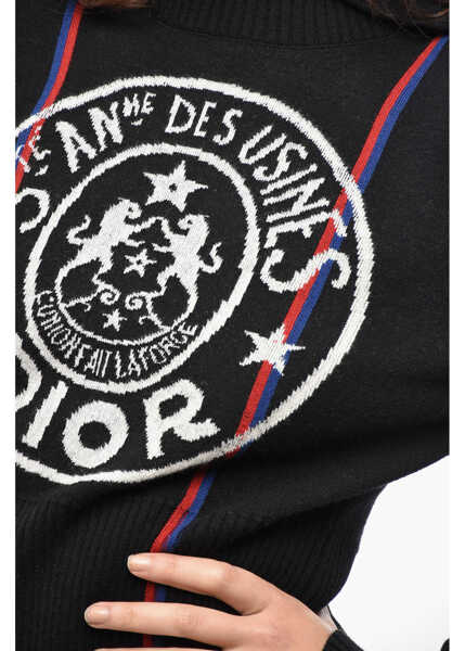 Pulovere Dior Turtleneck Usines Wool Sweater Black Femei (BM 19522220) 3