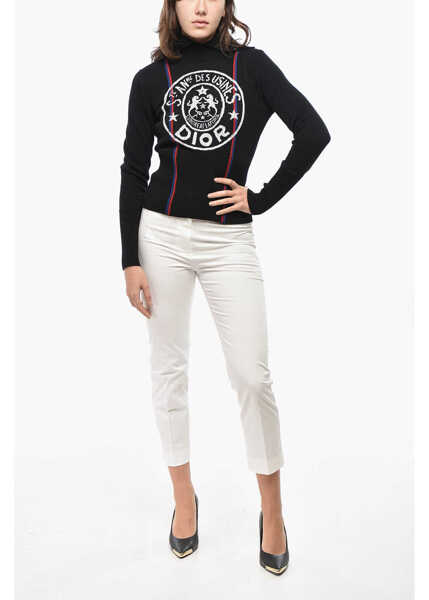 Pulovere Dior Turtleneck Usines Wool Sweater Black Femei (BM 19522220) 4