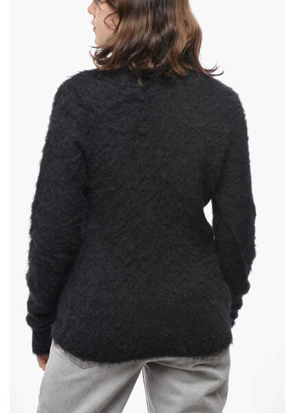 Pulovere Max Mara Sportmax Turtleneck Elgar Alpaca Sweater Black Femei (BM 19522331) 2