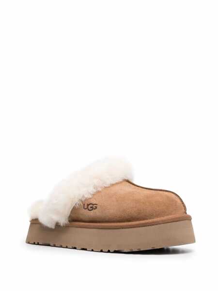 Mocasini UGG Disquette Slippers Brown Femei (BM 19522347) 3