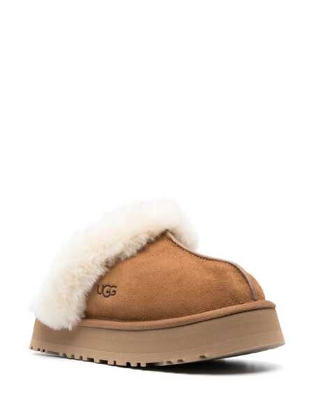 Mocasini UGG Disquette Slippers Brown Femei (BM 19522347) 4