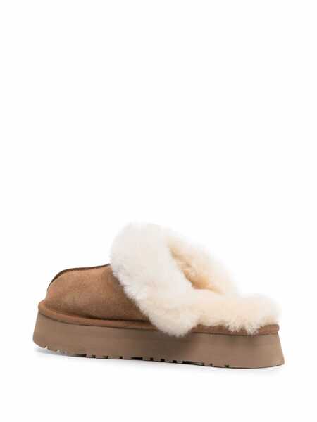 Mocasini UGG Disquette Slippers Brown Femei (BM 19522347) 5