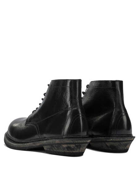Ghete OUR LEGACY Cortege lace-up boots Black Barbati (BM 19522371) 4