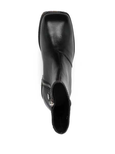 Ghete OUR LEGACY Engine zipped ankle boots Black Barbati (BM 19522377) 4