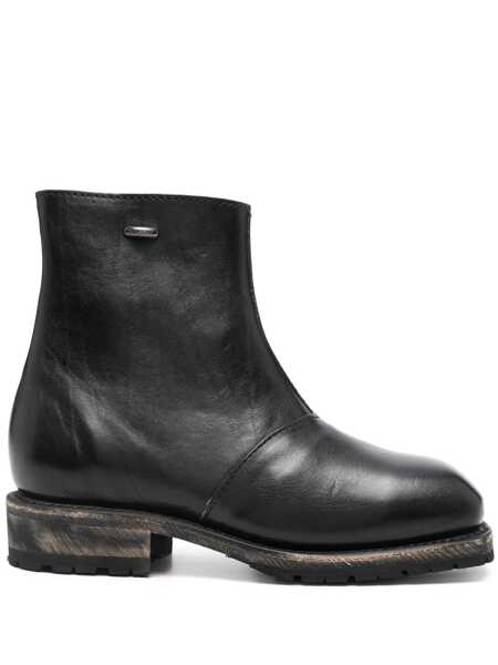 Ghete OUR LEGACY Engine zipped ankle boots Black Barbati (BM 19522377) 1
