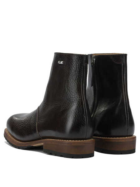 Ghete OUR LEGACY Engine zippered ankle boots Black Barbati (BM 19522380) 4