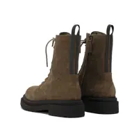 Botine Dama - Botine Brunello Cucinelli Suede lace-up ankle boots Brown Femei (BM 19522422) - B-mall.ro