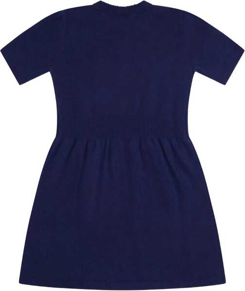 Rochii casual Gucci Wool embroidered child dress MARINE BLUE/MIX Fete (BM 19524092) 2