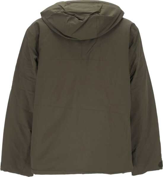 Geci de iarna The North Face Range Down Hooded Jacket NEW TAUPE GREEN Barbati (BM 19524098) 2