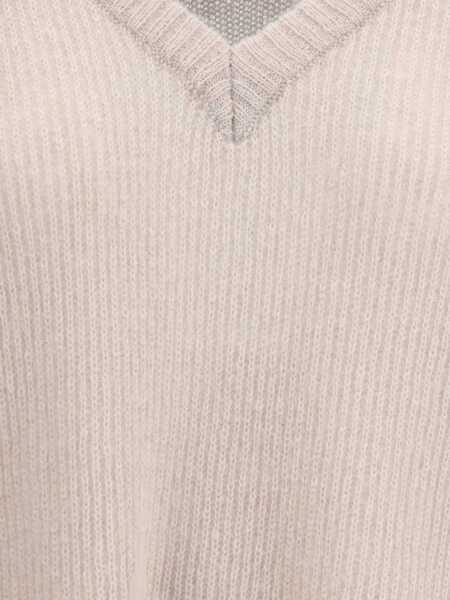 Pulovere Cruna Mohair wool Sweater Giselle PERLA  ARGENTO Femei (BM 19524104) 3