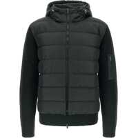 Bomber jacket Quilted Bomber Jacket with Wool Sleeves Barbati