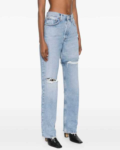 Blugi AGOLDE Amryn Jeans RELEASE AUTH MD INDIGO Femei (BM 19524152) 3