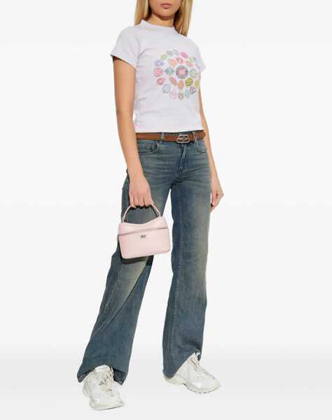 Blugi Balenciaga Wide Leg Jeans NAVY/GREEN/YELLOW Femei (BM 19524161) 2