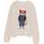 MAISON KITSUN&Eacute; Merino wool Jumper PARCHMENT WHITE