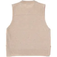 Veste Dama - Veste casual MAISON KITSUN Wool Vest BEIGE Femei (BM 19524275) - B-mall.ro
