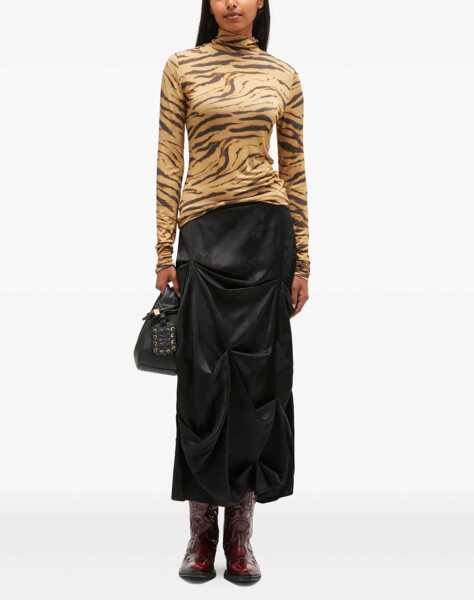 Bluze Ganni Zebra Print Top ANIMALIER Femei (BM 19524281) 2