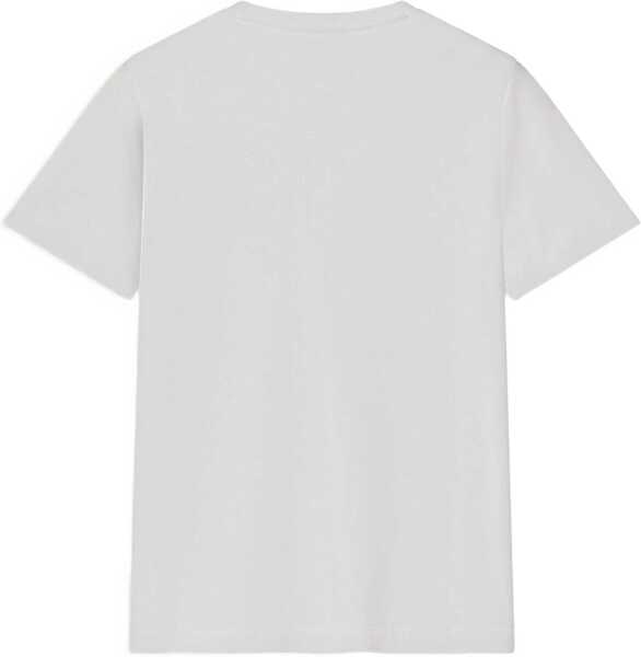 Tricouri MAISON KITSUN Fox Head T-Shirt WHITE Femei (BM 19524296) 5