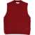 MAISON KITSUNÉ Wool Vest BORDEAUX