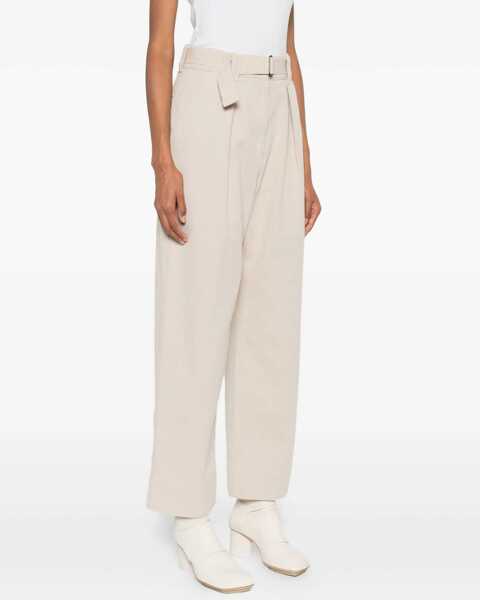 Pantaloni casual Margaret Howell Pants Mhl WHITE Femei (BM 19524332) 3