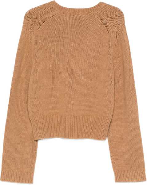 Pulovere casual Ganni Wool Jersey. BEIGE Femei (BM 19524335) 2