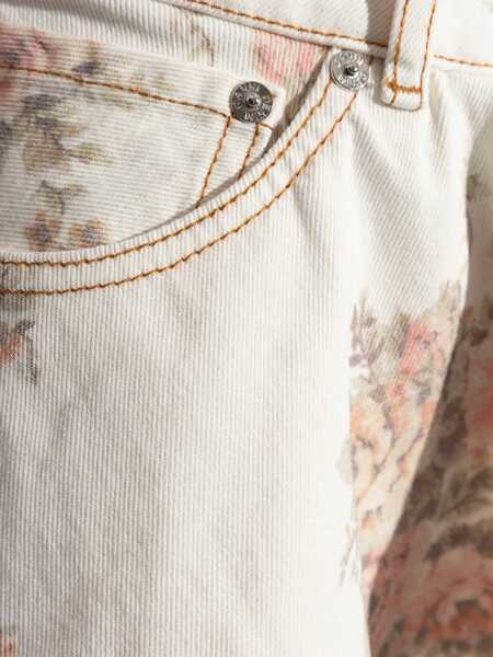 Fuste casual Ganni Denim Miniskirt IVORY Femei (BM 19524341) 5