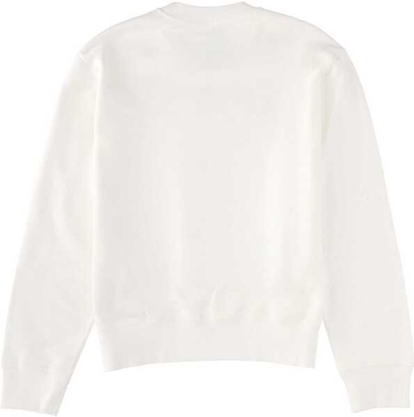 Bluze de trening MM6 Maison Margiela Sweatshirt With Logo WHITE Femei (BM 19524344) 2