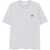 MAISON KITSUN&Eacute; "Fox Head" T-Shirt GREY