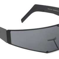 Ochelari de soare pentru Barbati - Ochelari de soare Rick Owens Cyclops Sunglasses BLACK Barbati (BM 19524377) - B-mall.ro