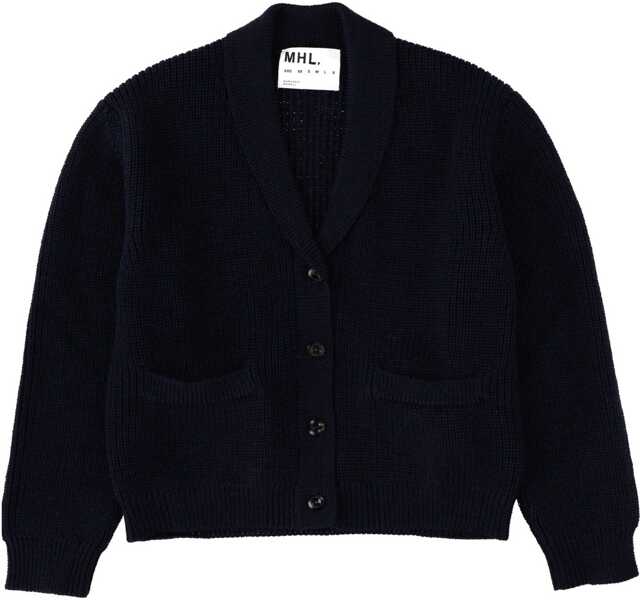 Cardigane Margaret Howell Cardigan Mhl BLUE Femei (BM 19524401) 1