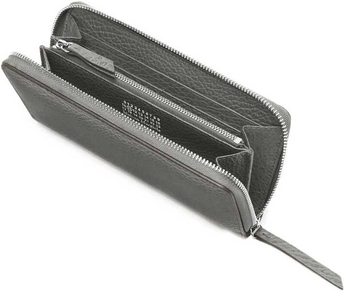 Portofele Maison Margiela Leather Wallet BLACK Barbati (BM 19524407) 4