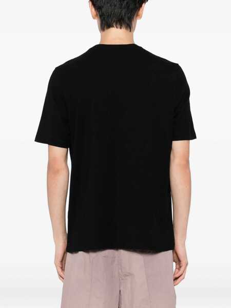 Tricouri MAISON KITSUN Fox Head T-Shirt BLACK Barbati (BM 19524410) 3