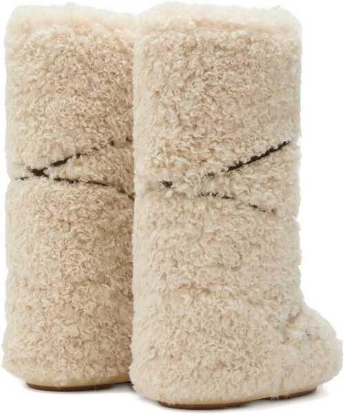 Bocanci casual Moon Boot Icon Curly Extra snow Boots ECRU Femei (BM 19524659) 2