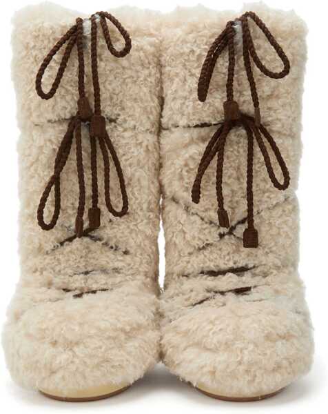 Bocanci casual Moon Boot Icon Curly Extra snow Boots ECRU Femei (BM 19524659) 3