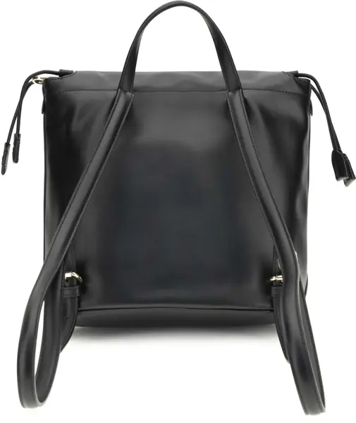 Rucsacuri Fendi Leather Grace Backpack NEROORO SOFT Femei (BM 19524665) 2