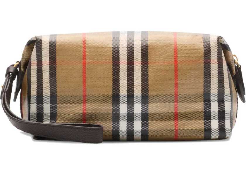 Portofele Burberry Highlands Beauty Bag SAND Barbati (BM 19524725) 2
