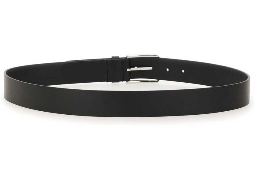 Curele Hugo Boss Leather Belt BLACK Barbati (BM 19524803) 3
