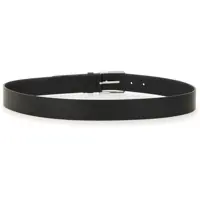 Accesorii pentru Barbati - Curele Hugo Boss Leather Belt BLACK Barbati (BM 19524803) - B-mall.ro