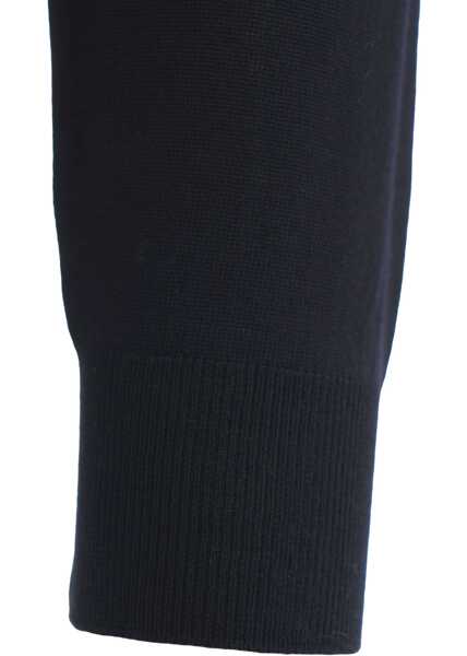 Pulovere Gender Merino wool mock neck sweater Petrol Barbati (BM 19524833) 4