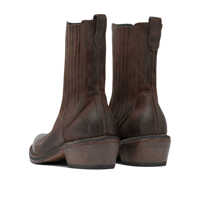 Botine Dama - Botine MOMA Dallas 50mm cowboy boots Brown Femei (BM 19525740) - B-mall.ro